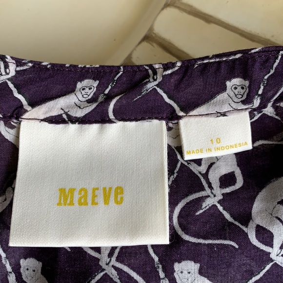 Maeve By Anthro Monkey Blouse - Picture 8 of 9